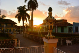 Plaza in Trinidad, Cuba - Layback Travel