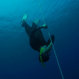 Freediving in Amed, Bali - Layback Travel