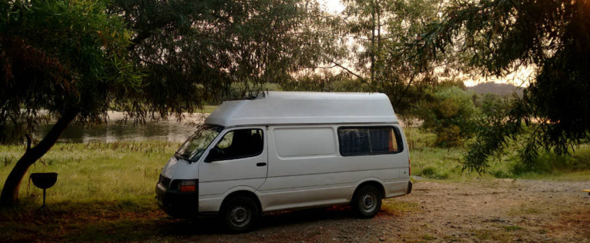 Toyota HiAce Camper Van in Chile