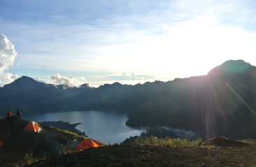Base Camp Rinjani Volcano, Lombok - Indonesia