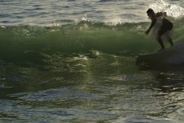 Random Dude surfing at Taghazout - Morocco