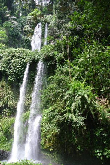 Waterfall in Senaru, Lombok - Indonesia