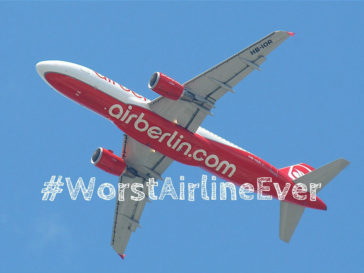 Air Berlin is the worst airline ever - layback travel
