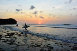 Sunset in Balangan, Bali