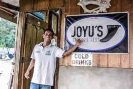 John - co owner of Joyus Cafe, Aceh, Sumatra