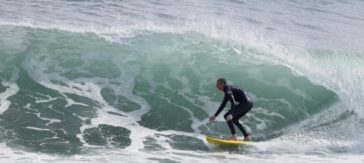 Dane GIllett surfing in Japan - Layback Travel