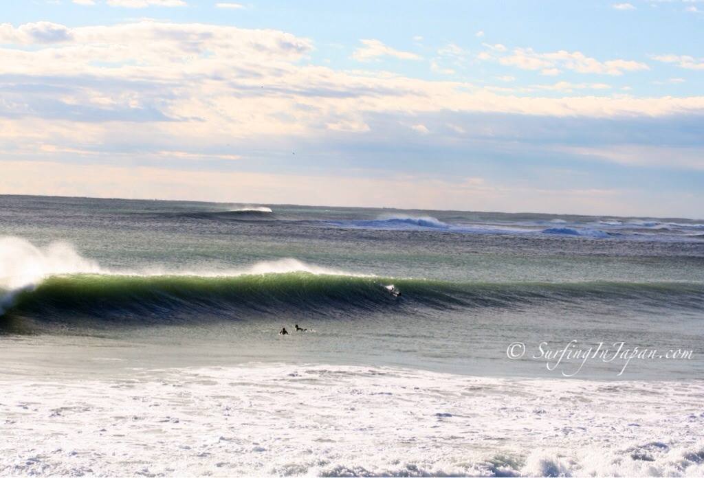 Surfing in Hebara - Japan by Dane Gillett