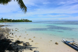 Clear blue water Samoa Layback Travel