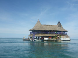 Hostel called Casa en la Agua, Colombia