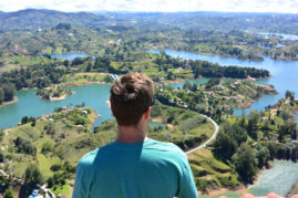 View over Guatape, Colombia - Layback Travel