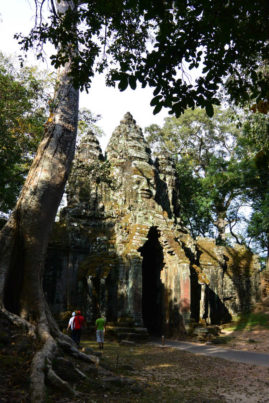 Gate near Angkor Thom Siem Reap Cambodia Layback Travel