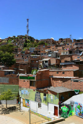 Favela in Medellin, Colombia - Layback Travel