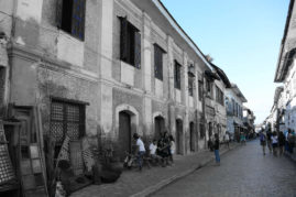 Vigan Street Philippines Layback Travel