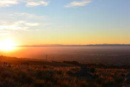 Sunset over Christchurch, New Zealand - Layback Travel