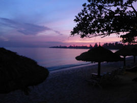 Sunset Sihanoukville Cambodia Layback Travel