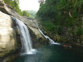 Waterfall near San Juan La Union Philippines Layback Travel