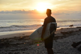 Sunset in Avellanas, Costa Rica - Layback Travel