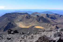 View from top of Mount Ngauruhoe - New Zealand - Layback Travel