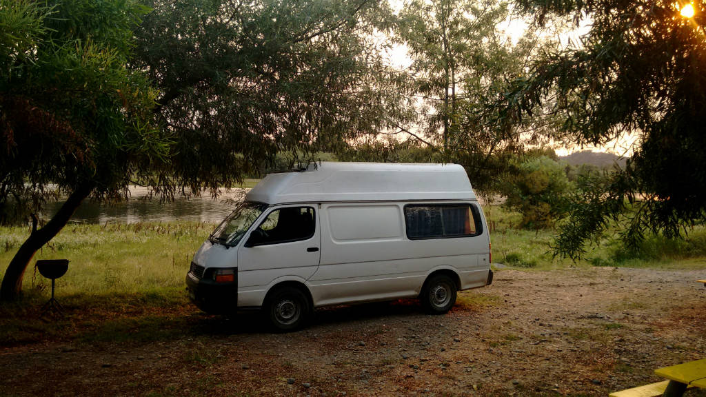 Toyota HiAce Camper Van in Chile