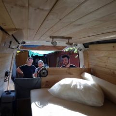 Inside Camper Van - Suzi Santiago - Layback Travel