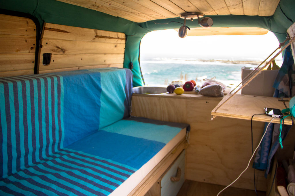 Camper Van Inside from Suzi Santiago